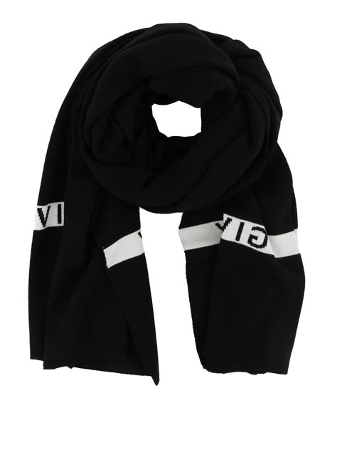 givenchy black and white scarf|Givenchy scarf sale.